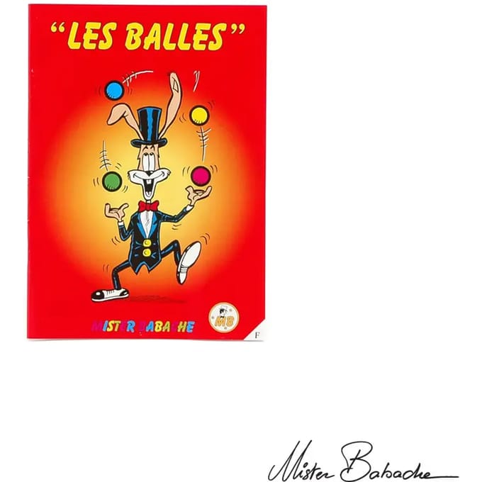 Boek Mister Babache Les balle