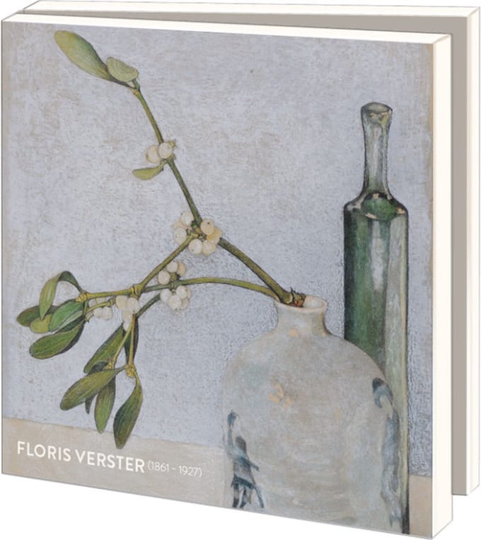 Kaartenmapje met env, vierkant: Floris Verster, Museum De Lakenhal