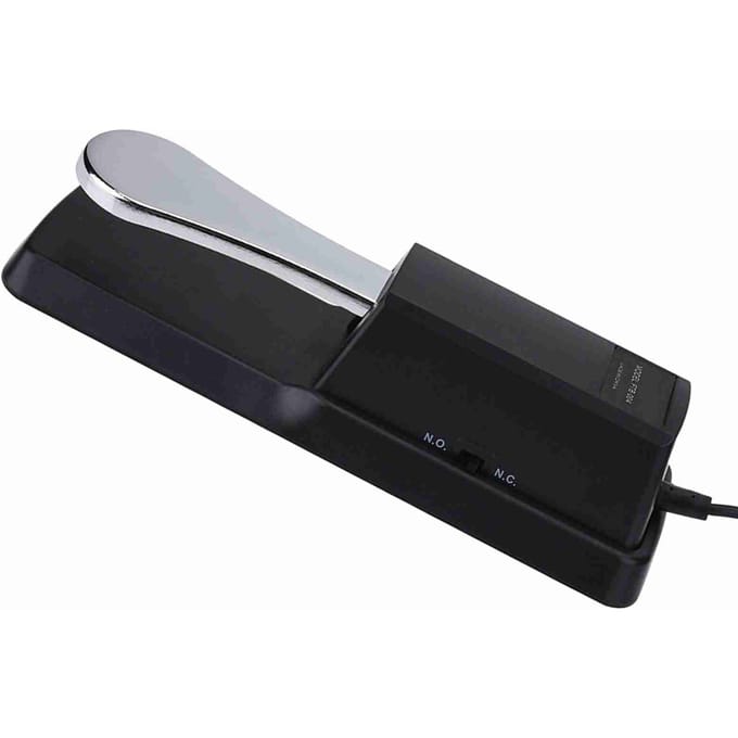 Toetsenbord Sustain Pedaal Digitale Piano Demper Accessoire voor Flanger Elektronische Piano's wit