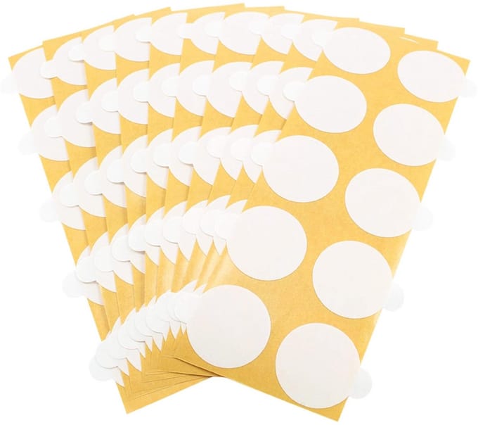 Dubbelzijdige Plakpunten 10 mm - 100 Stuks