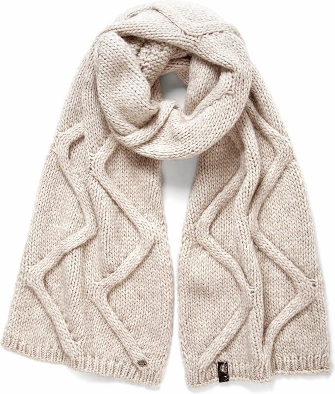 Jail Jam - Screw Scarf - Gebreide Sjaals - One Size - Beige