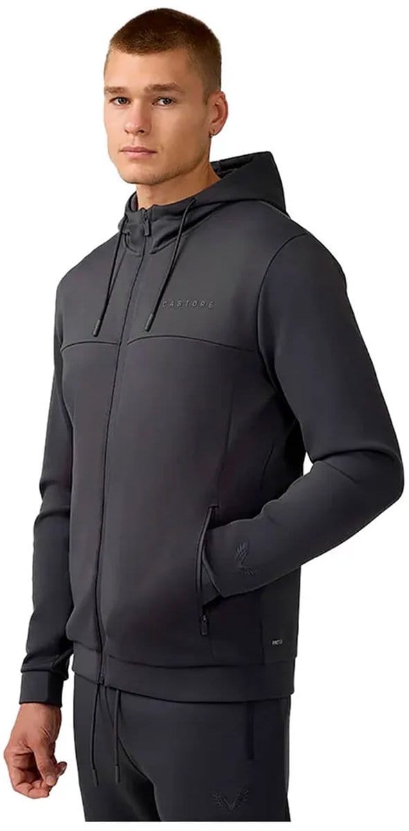Castore Scuba Sweatshirt Met Rits Zwart XL Man