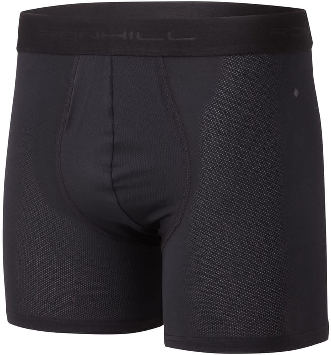 Ron Hill Boxer | Hardlooponderbroek | Brief 4.5 Option | Zwart |