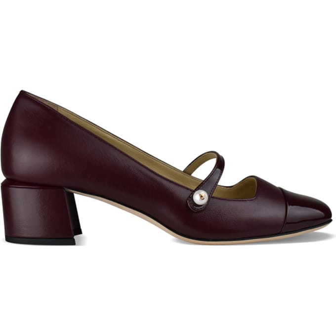Jimmy Choo Elisa 45 Pumps Bordeaux Bordeaux