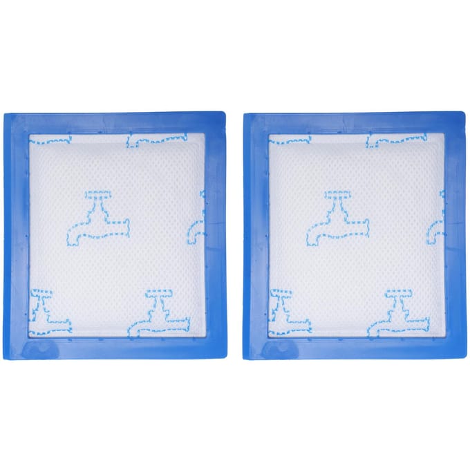 2 stuks Stofzuigerfilter ABS Vervangingsfilter Accessoire voor USK9S USK10 Stofzuiger white