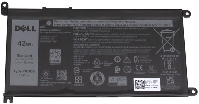 Dell 0VM732 Batterij - 42Wh - (3,5cm variant)