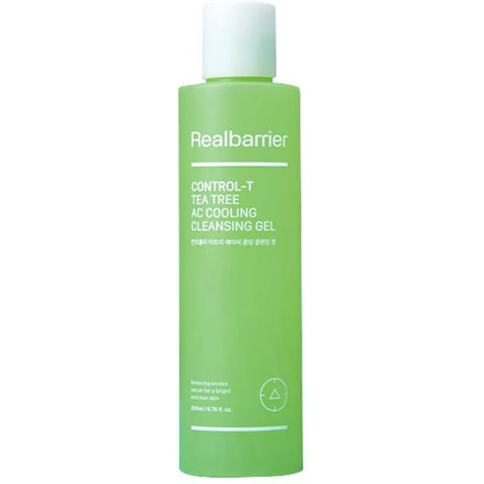 [Real Barrier] Control-T Tea Tree AC Cooling Cleansing Gel 200ml beige