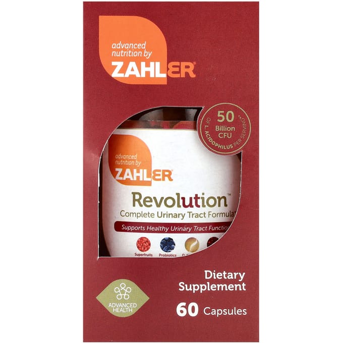 Zahler, revolutie, complete urinewegformule, 60 capsules