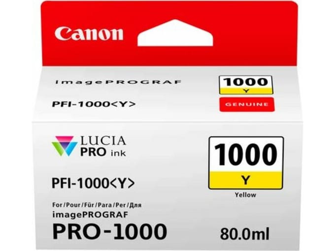 Original Ink Cartridge Canon 0549C001AA Yellow