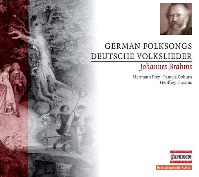 Hermann Prey, Pamela Coburn, Geoffrey Parsons - Brahms: 12 German Folk Songs, Woo 3 (CD)