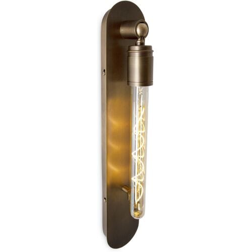 KS Verlichting Fairmont Wandlamp Antiek Messing