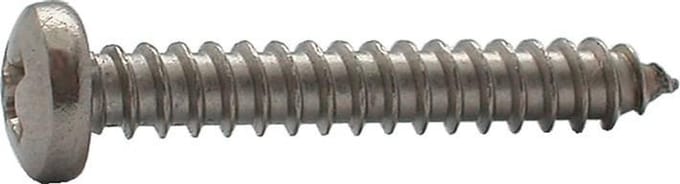 Elcee Plaatschroef cilinderkop phillips RVS A2 4.2 x 60mm