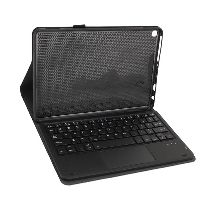 Tablet Hoes met Touchpad Verstelbare Kijkhoek Draadloos Afneembare Toetsenbord Cover voor Fire HD black