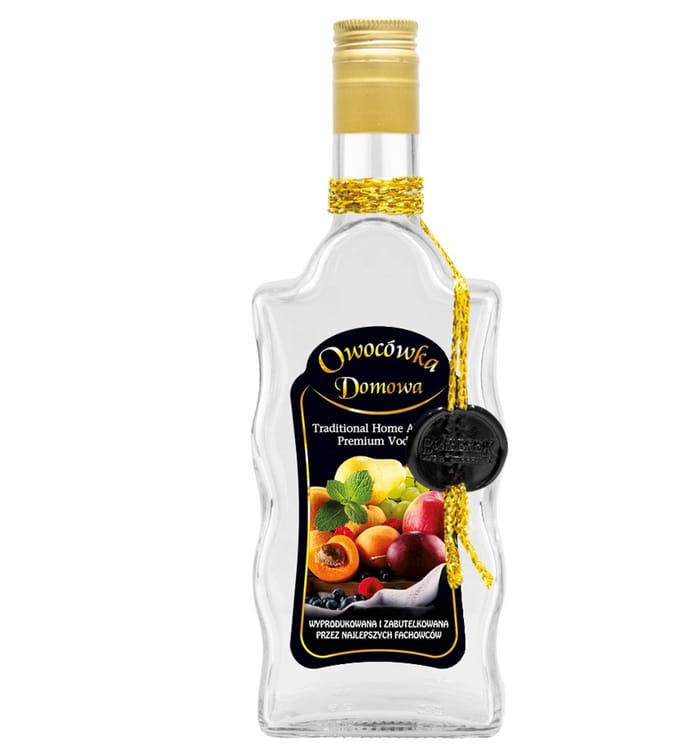 Bimberek - Decoratieve Fles - 500ml - Sterke Glazen - Traditioneel Ontwerp