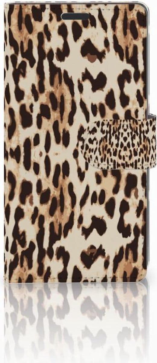 Sony Xperia Z3 Telefoonhoesje met Pasjes Leopard
