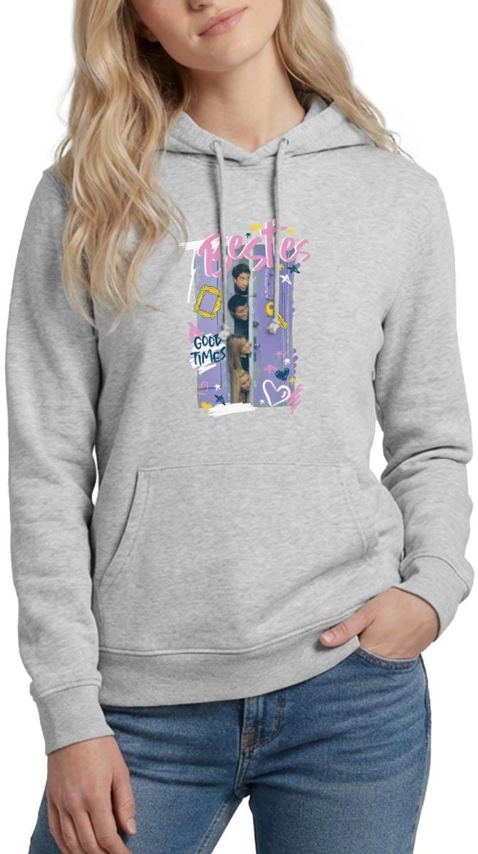 Friends Beste Vrienden Deur Hoodie Dames