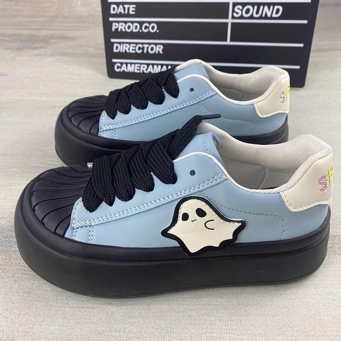 Dames Sneakers New Bread Big Head Schoenen Platform Casual Witte Schoenen 39 gray