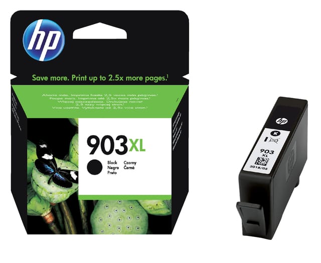 HP Inktcartridge 903XL (T6M15AE) Zwart Hoge capaciteit