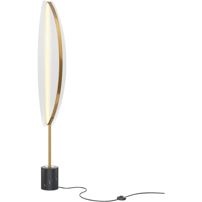 Maytoni - Vloerlamp Breeze - Messing