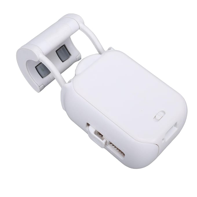 Automatische Gordijnopener APP-bediening Op Batterijen Werking Slimme Elektrische Gordijnrobot voor Slaapkamer Woonkamer white