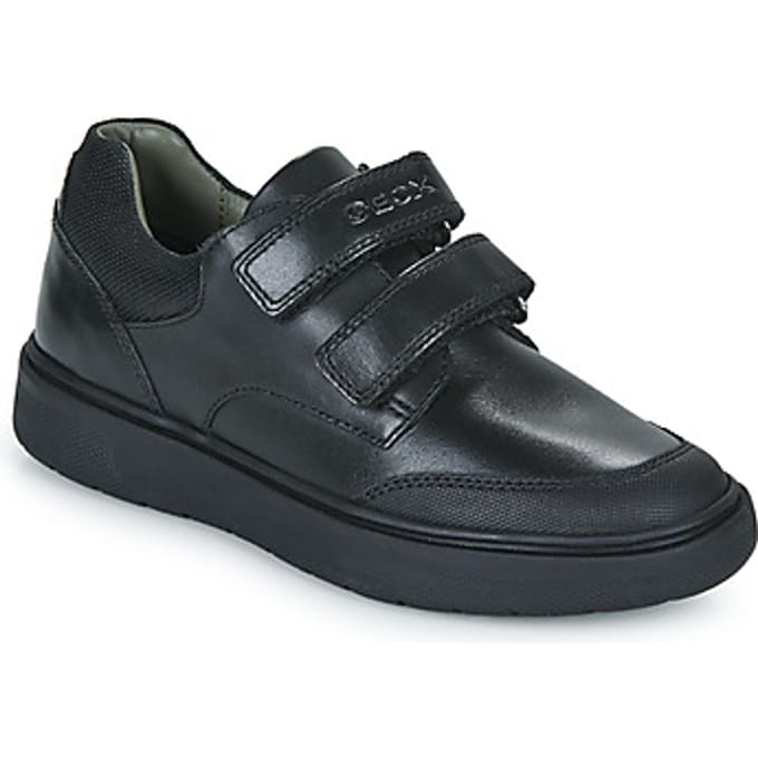 GEOX RIDDOCK JONGENS Veterschoenen - ZWART