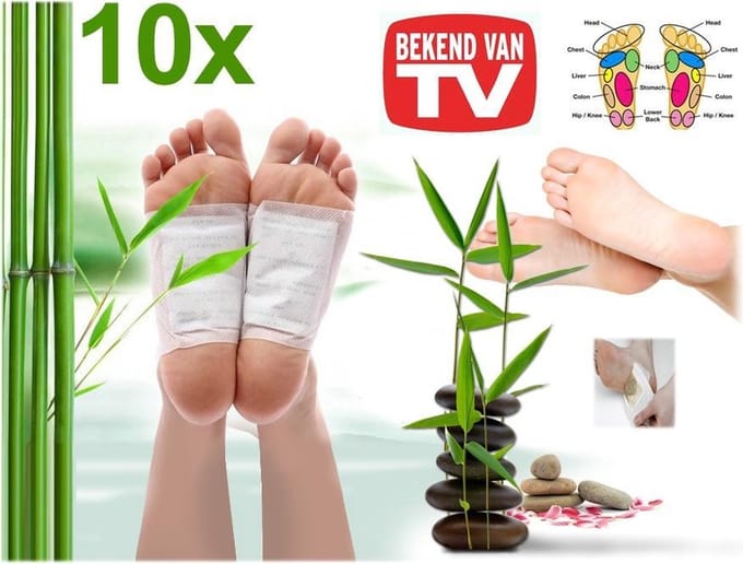 Kinoki Detox Pads - Detox kuur - Voet pleisters