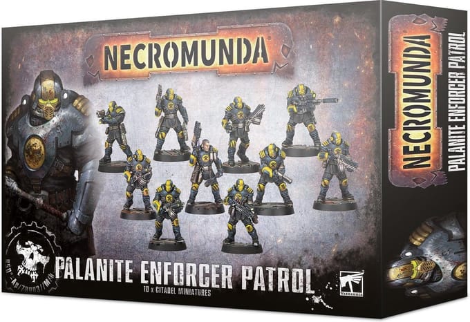 Figurine Games Workshop Necromunda : Palanite Enforcer Patrol