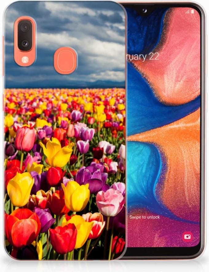 Samsung Galaxy A20e TPU Case Tulpen