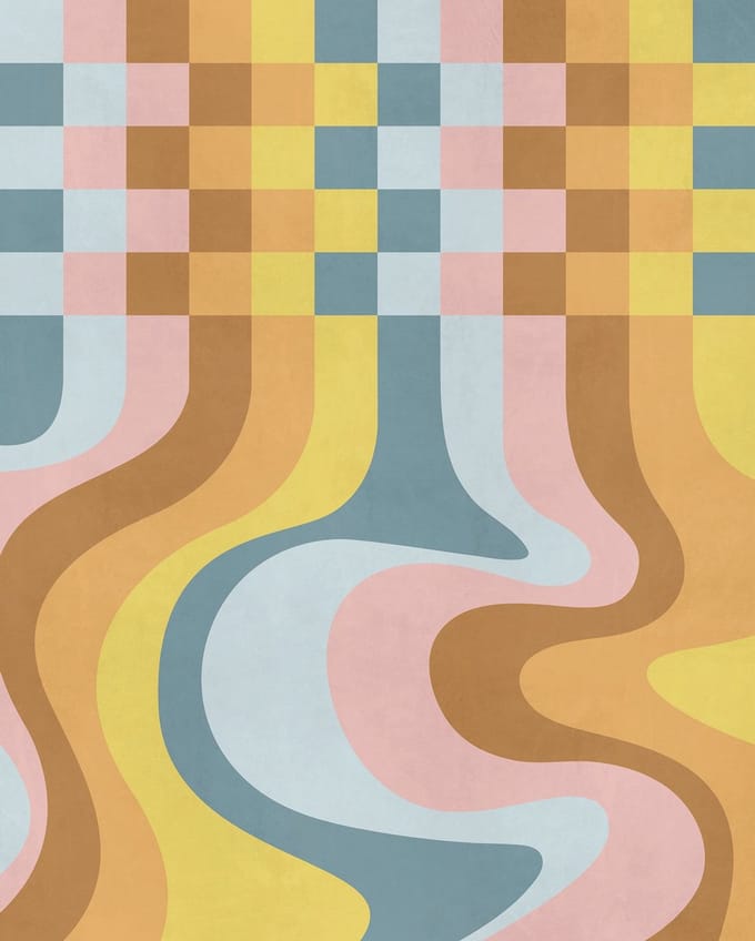 Fotobehang - Colored Honey 200x250cm - Vliesbehang