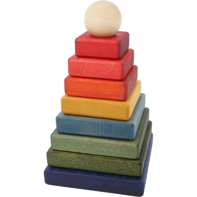 Pyramide carrée Wooden Story Montessori