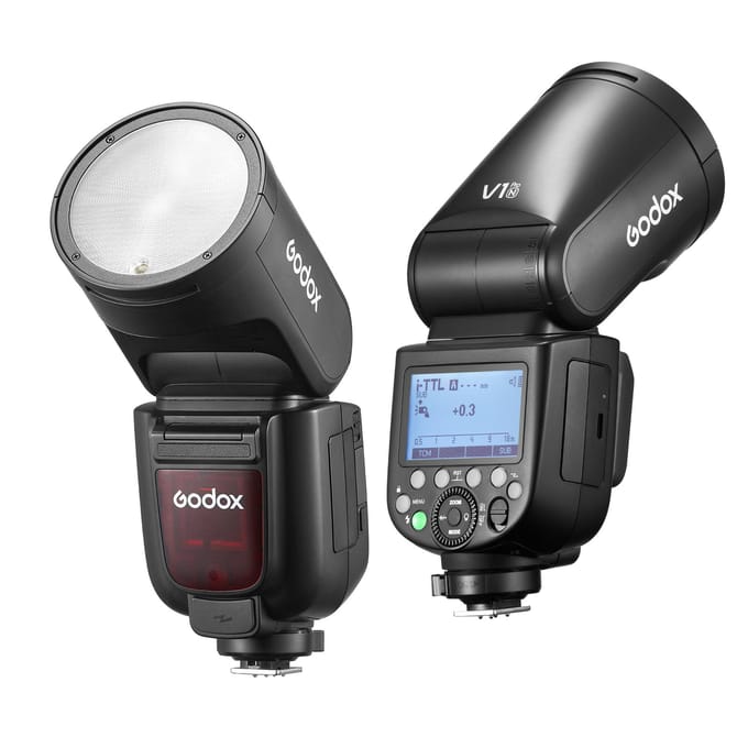 GODOX V1 PRO N 2.4G Draadloze Cameraflitser 1/8000s HSS 1.3s Hersteltijd met M/TTL Flitsmodus 10 US plug