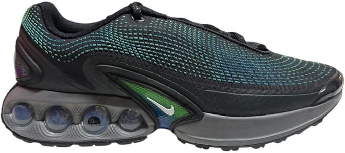 Nike Air Max DN Hyper Cobalt Rage Green Heren Sneakers Zwart Wit Cool-Grijs DV3337-010 43 black