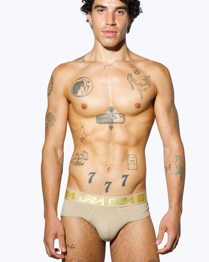 Garçon Brief Sahara - MAAT M - Heren Ondergoed - Slip voor Man - Mannen Brief