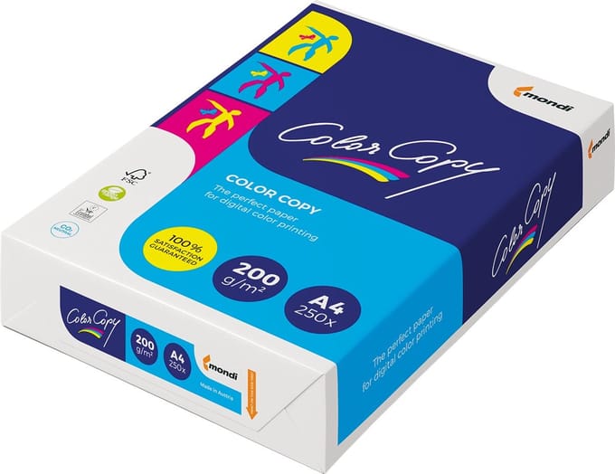 Color Copy printpapier ft A4, 200 g, pak van 250 vel 5 stuks