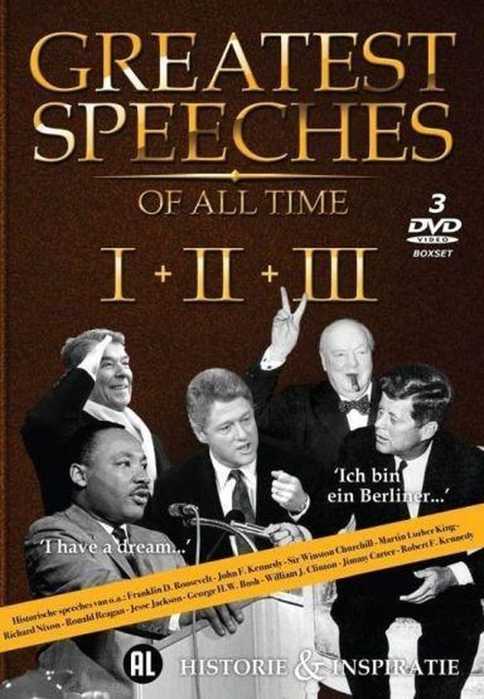 Greatest Speeches Of All Time 1 - 3 (DVD)