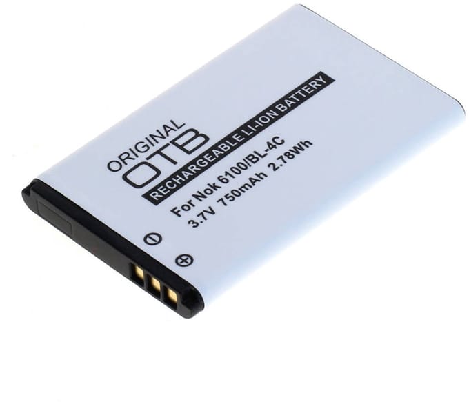 Originele OTB Accu Batterij Nokia BL-4C / BL4C - 750mAh