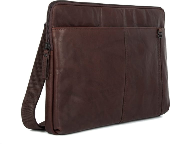 Leren Laptophoes - 13.3 inch - Yakima - Donkerbruin