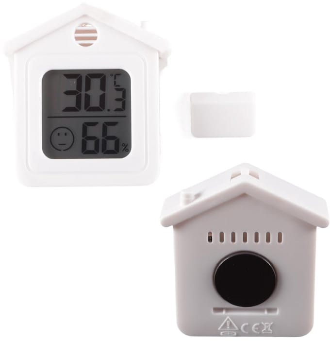 Digitale Binnenthermometer en Vochtigheidsmeter met LCD-Scherm