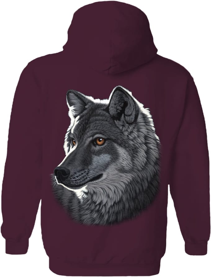 Night Wolf The Coloured House Hoodie L