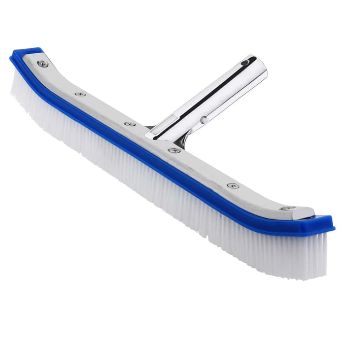 Deuba Zwembadborstel - PVC Corrosiebestendig 46cm Breed – Wit
