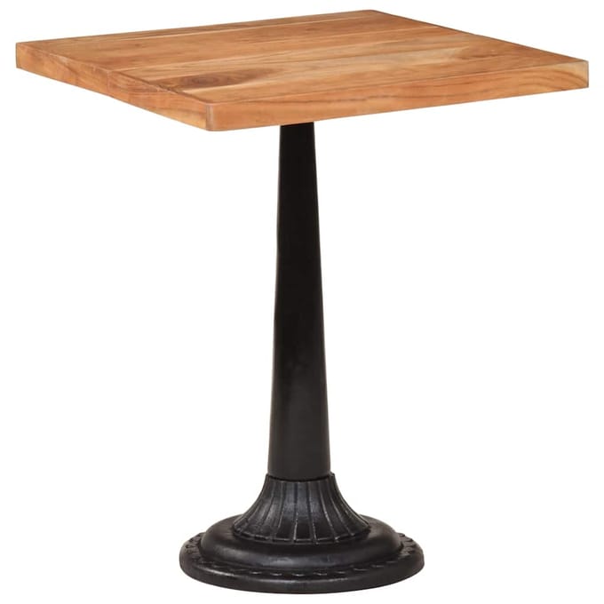 vidaXL - Bistrotafel - 60x60x76 - cm - massief - acaciahout