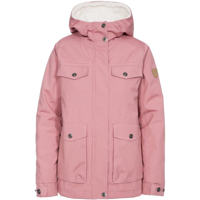 Trespass - Dames Devoted Waterdichte Jas (Roze)