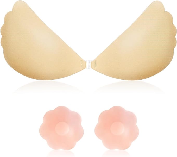 Zelfklevende Dames Bh - Onzichtbare Strapless Push-Up Bh voor Terugloze Jurken en Badmode