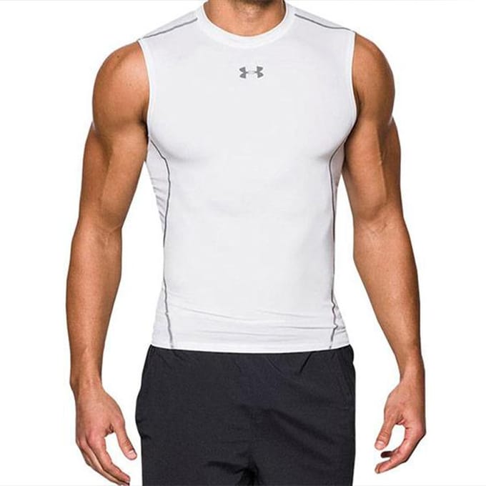 Under Armour Trainingskleding Heren Wit 1257469-100 M white