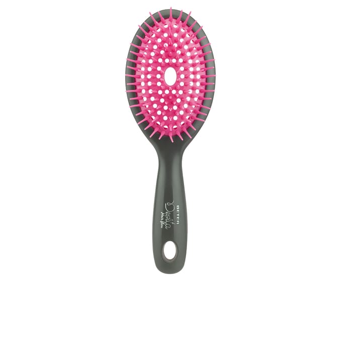 Deslía Hair Flow Kleine Ovale Borstel #fuchsia