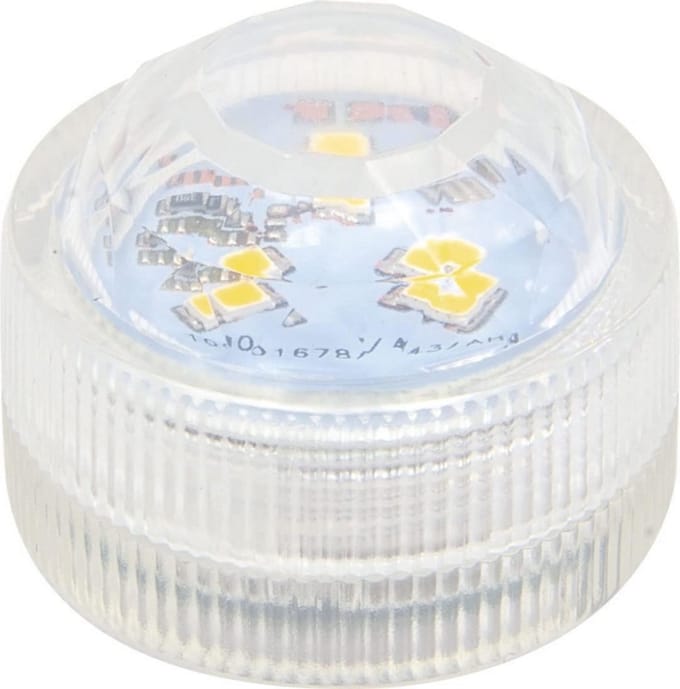 Folia LED lampjes decoratie set 10 stuks met batterijen waterdicht.