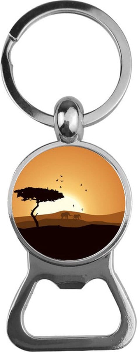 Bieropener Glas - Safari