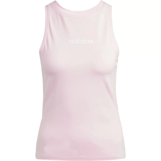 Slim fit katoenen tanktop voor vrouwen adidas Essentials Linear