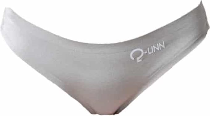 Thong / string, naadloos, Olive, donker groen