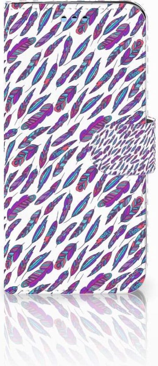 Samsung Galaxy S9 Telefoon Hoesje Feathers Color